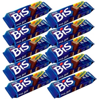 Kit 10 und Chocolate Bis ao Leite 16 und em Oferta na Shopee