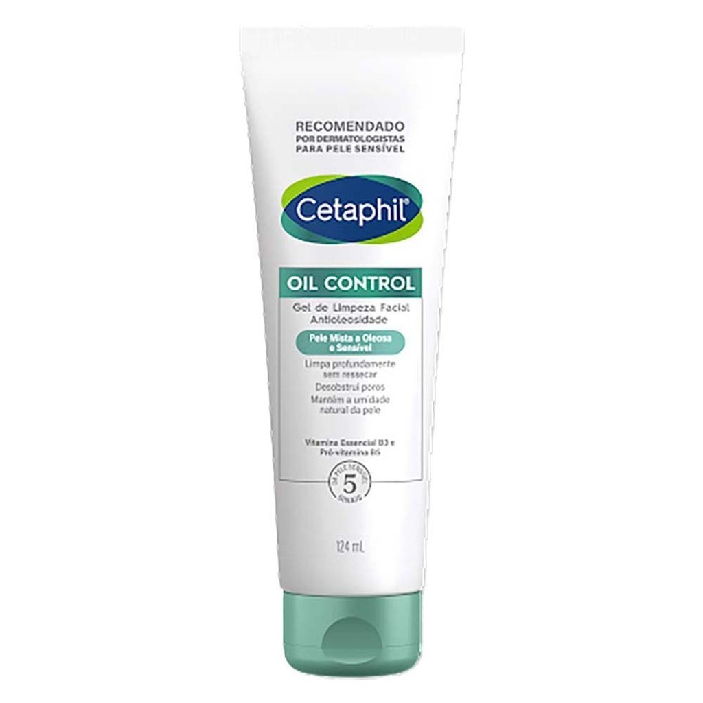 Cetaphil Gel de Limpeza Facial Antioleosidade Oil Control 124ml