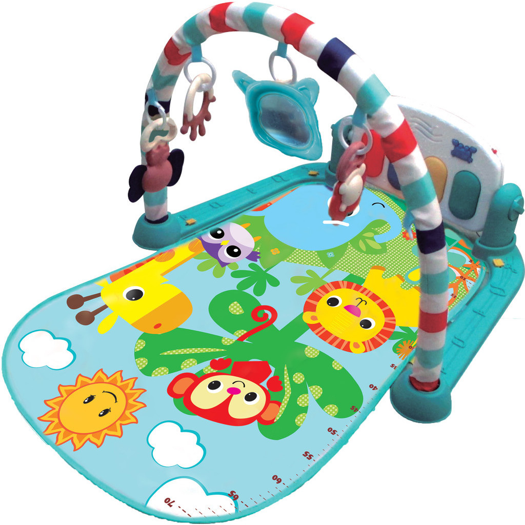 Ginásio Musical do Bebê Piano Kitstar Azul