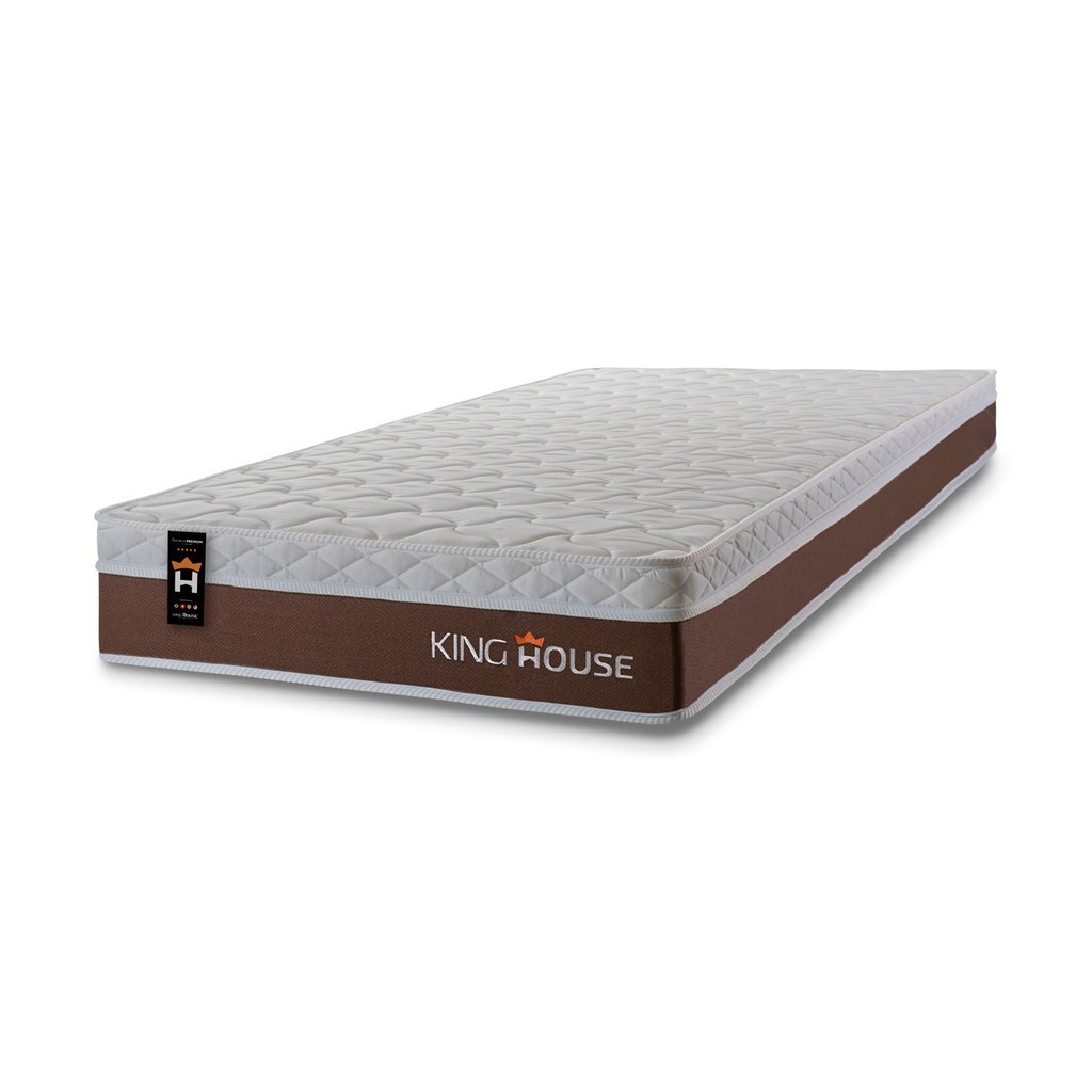 Colchão c/ Molas Ensacadas Venice Marrom Solteiro 88x188x22 em Oferta na Shopee