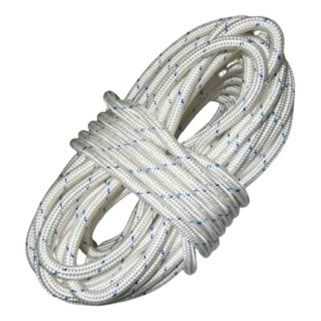 10m Corda Poliamida Nr18 12mm Segurança Trabalhos 2,5ton em Oferta na Shopee