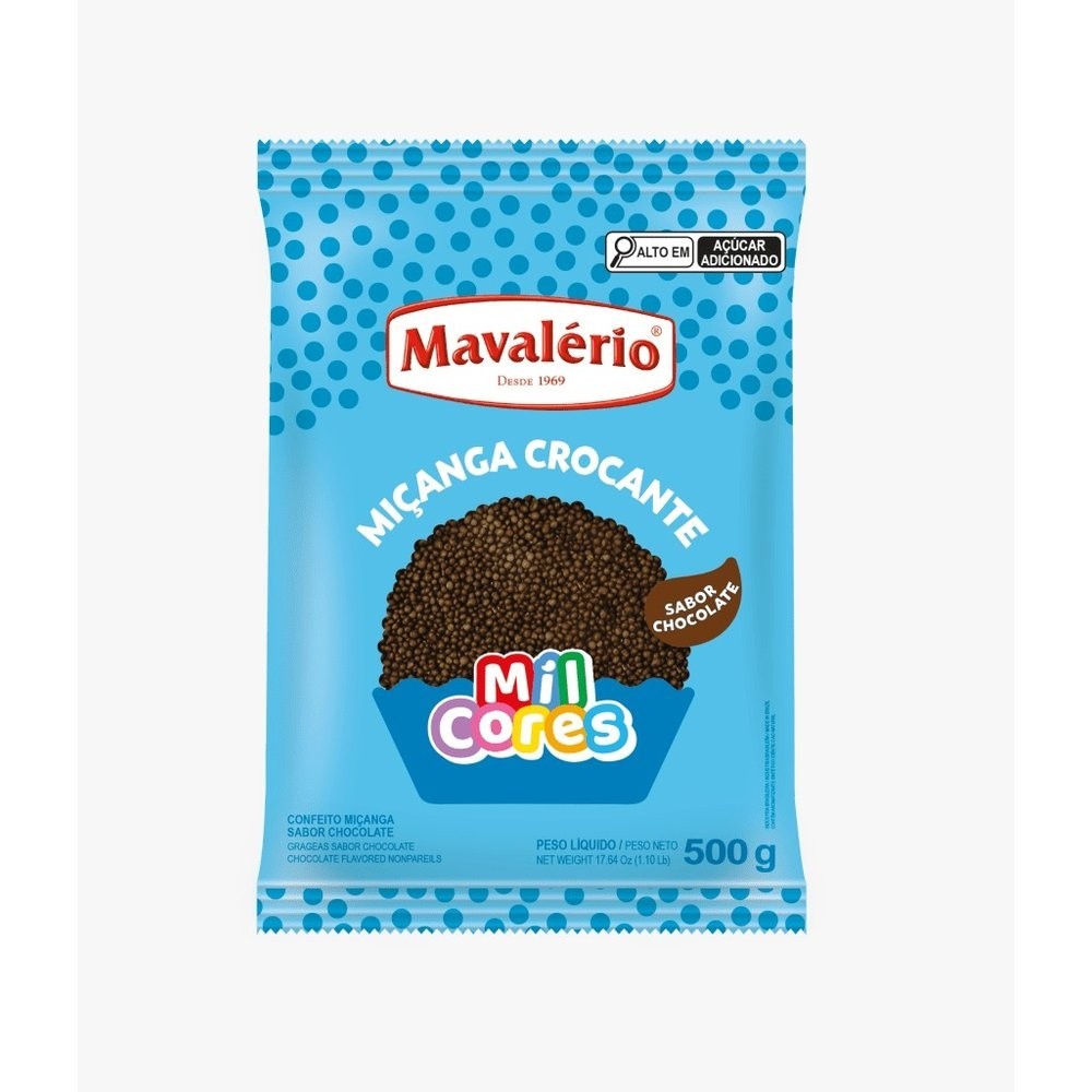 Miçanga Brigadeiro 500g - Mavalerio