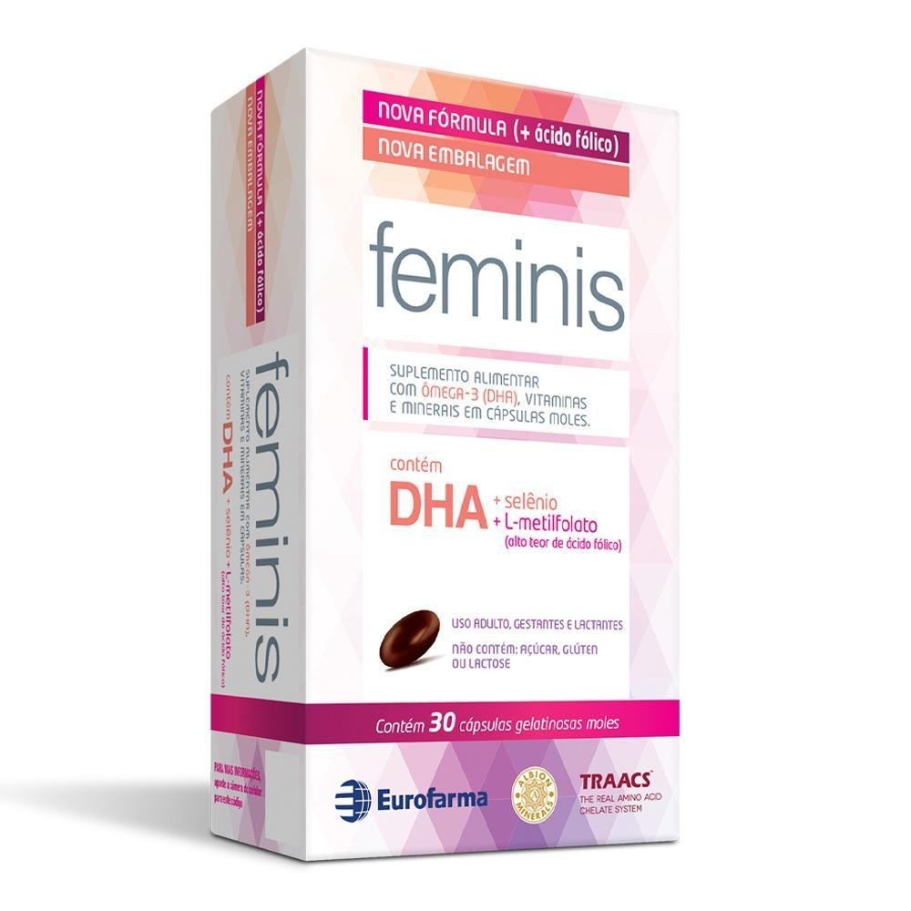 FEMINIS DHA COM 30 CÁPSULAS