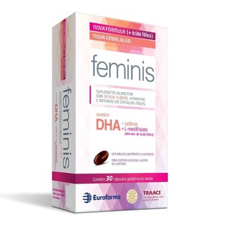 FEMINIS DHA COM 30 CÁPSULAS em Oferta na Shopee