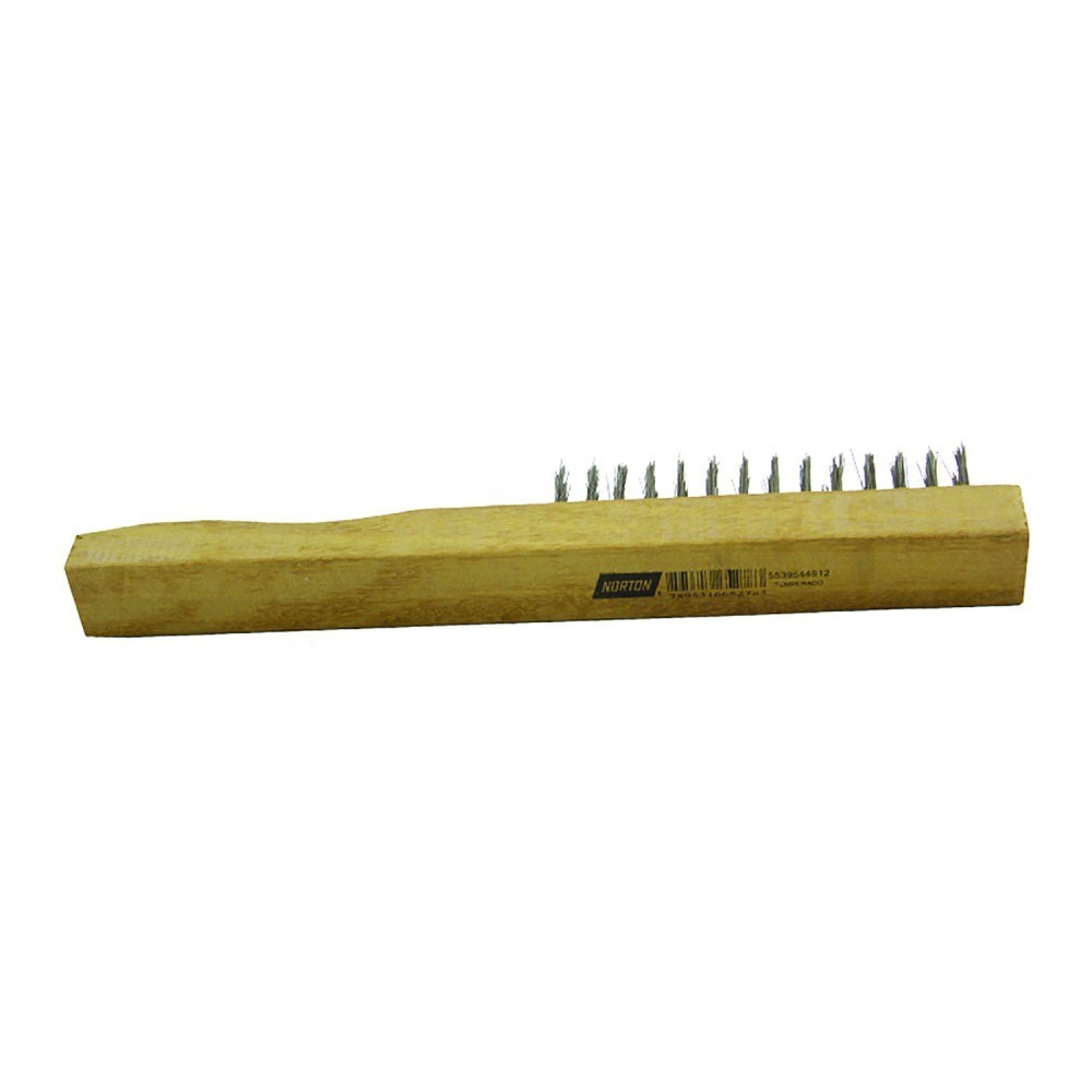 Escova de aço temperado manual com 4 fileiras - Norton - Home & Living