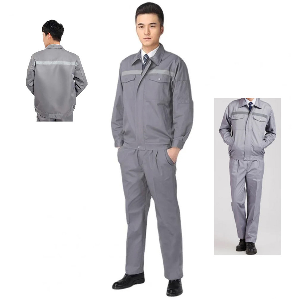 Conjunto Uniforme Segurança EPI Faixa Refletiva Mecanico Construçao Civil Eletricista Obra Serviço Trabalho