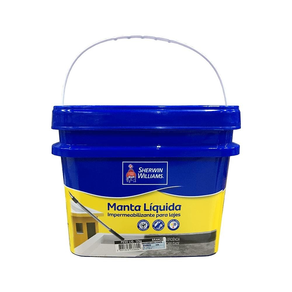 Manta Líquida Impermeabilizante Sherwin-Williams para Lajes 12Kg - 8150020