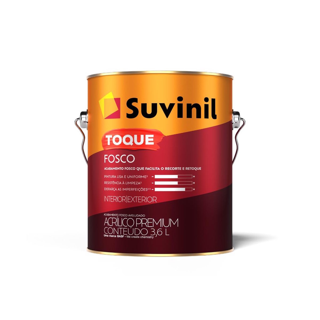 Tinta Toque Fosco Cores Especiais 3,6L Suvinil