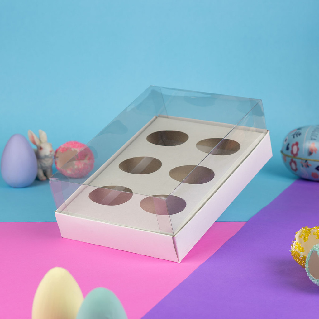 20 Caixas para 6 Mini Ovos de Colher 50g | Páscoa Kit Degustação em Oferta na Shopee