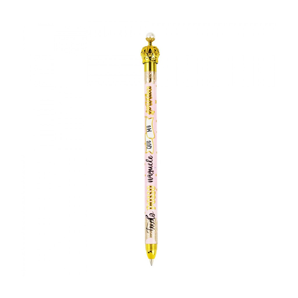 YF2100F2-M | Caneta Metal Rollerball Tudo Posso Naquele Que Me Fortalece 0.7mm