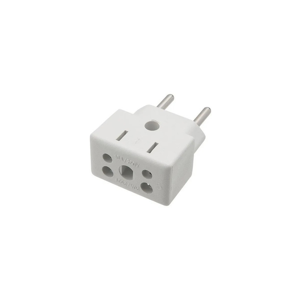 Adaptador De Tomada Universal 10a 20a 110v 220v 110v/220v