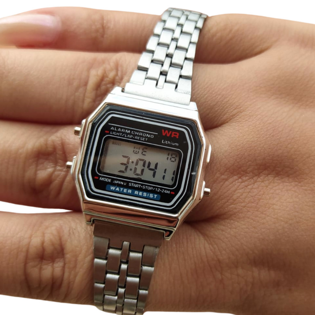 Relógio de Pulso Infantil Barato Digital Bebe Retro da Moda Menino e menina