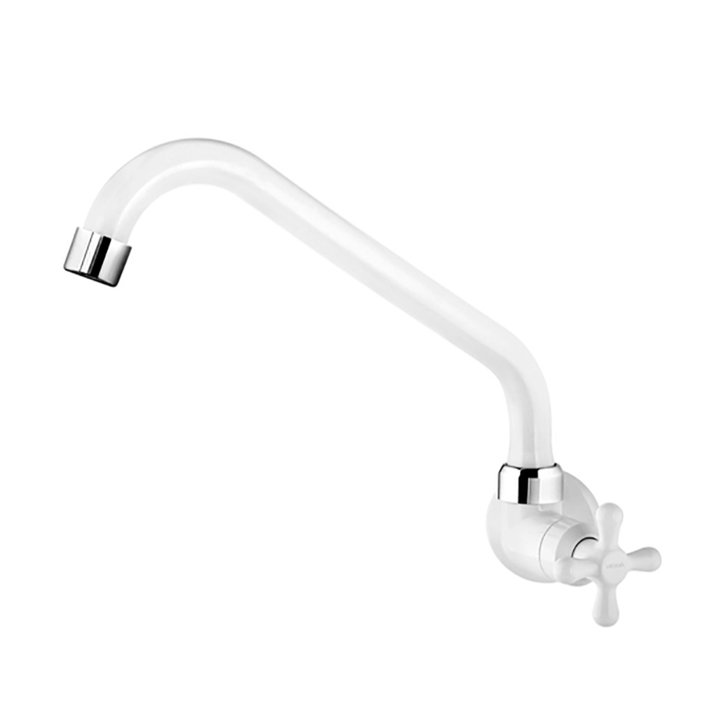 Torneira Cozinha Viqua Marujá Parede Bica Longa Volante Cruzeta em Oferta na Shopee