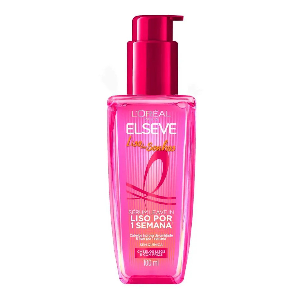 SÉRUM LEAVE IN CAPILAR LISO DOS SONHOS ELSEVE 100ML