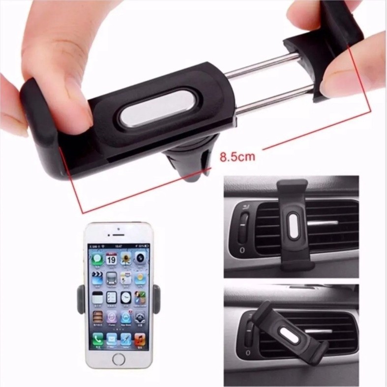 Suporte Celular Gps Veicular Universal Ar Condicionado Carro LEHMOX MODELO LEY-221