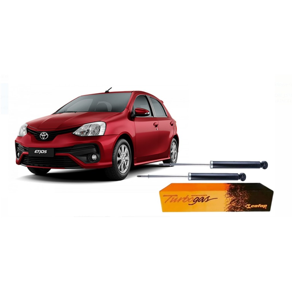 Par Amortecedor Traseiro Esquerdo Direito Toyota Etios 1.3 1.5 2012 2014 2016 2018 2020 2021 em Oferta na Shopee