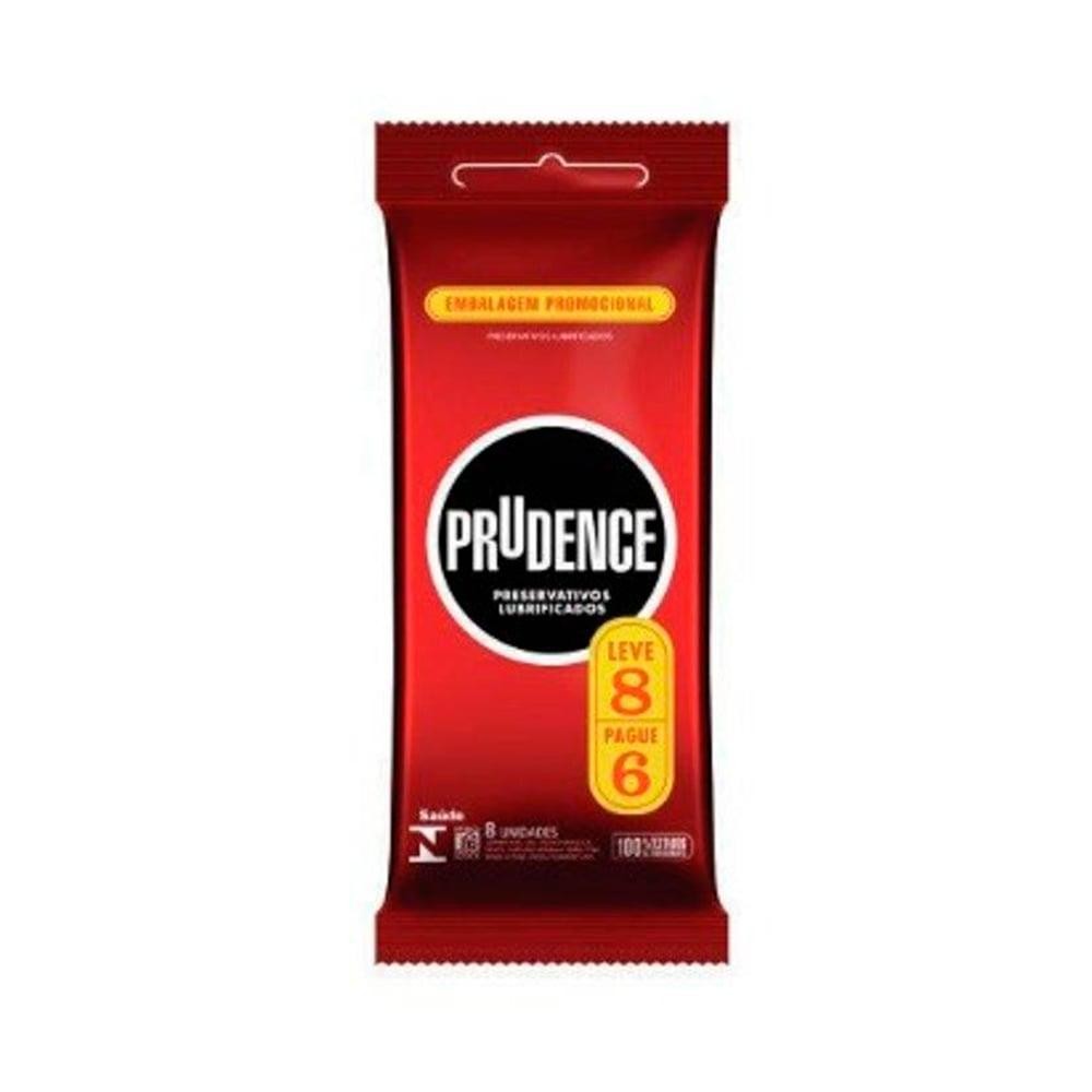 Preservativos Prudence Lubrificados 8 unidades em Oferta na Shopee