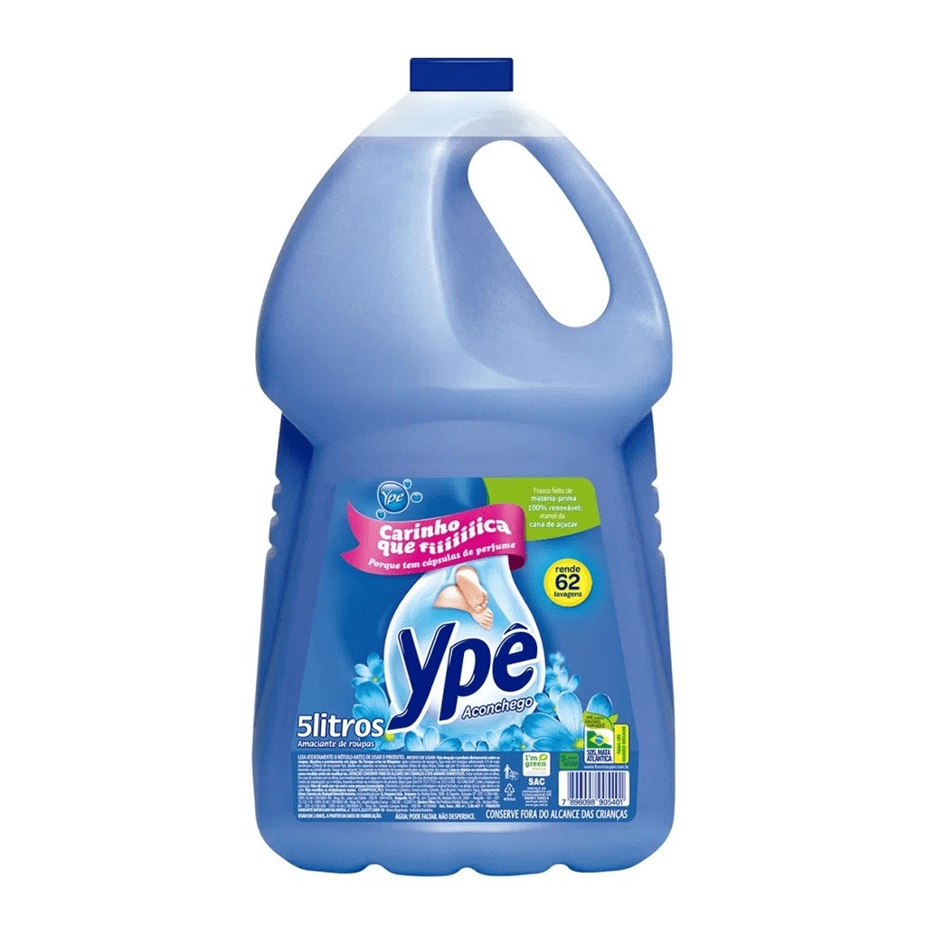 Amaciante Tradicional Aconchego Ypê - 5L - Home & Living