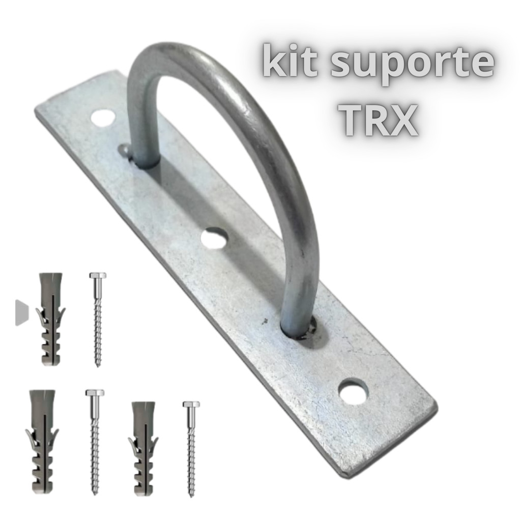 Kit Suporte Teto Parede Balanço Rope Columpio Fita Trx Com Parafuso em Oferta na Shopee