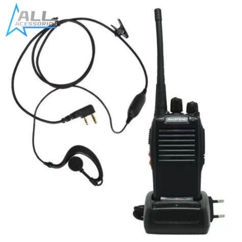 Fone De Ouvido Ppt Original Para Rádio Baofeng Com Microfone Dual Band Comunicador Walkie Talkie Uv-5r Bf-777s Uv-6 em Oferta na Shopee