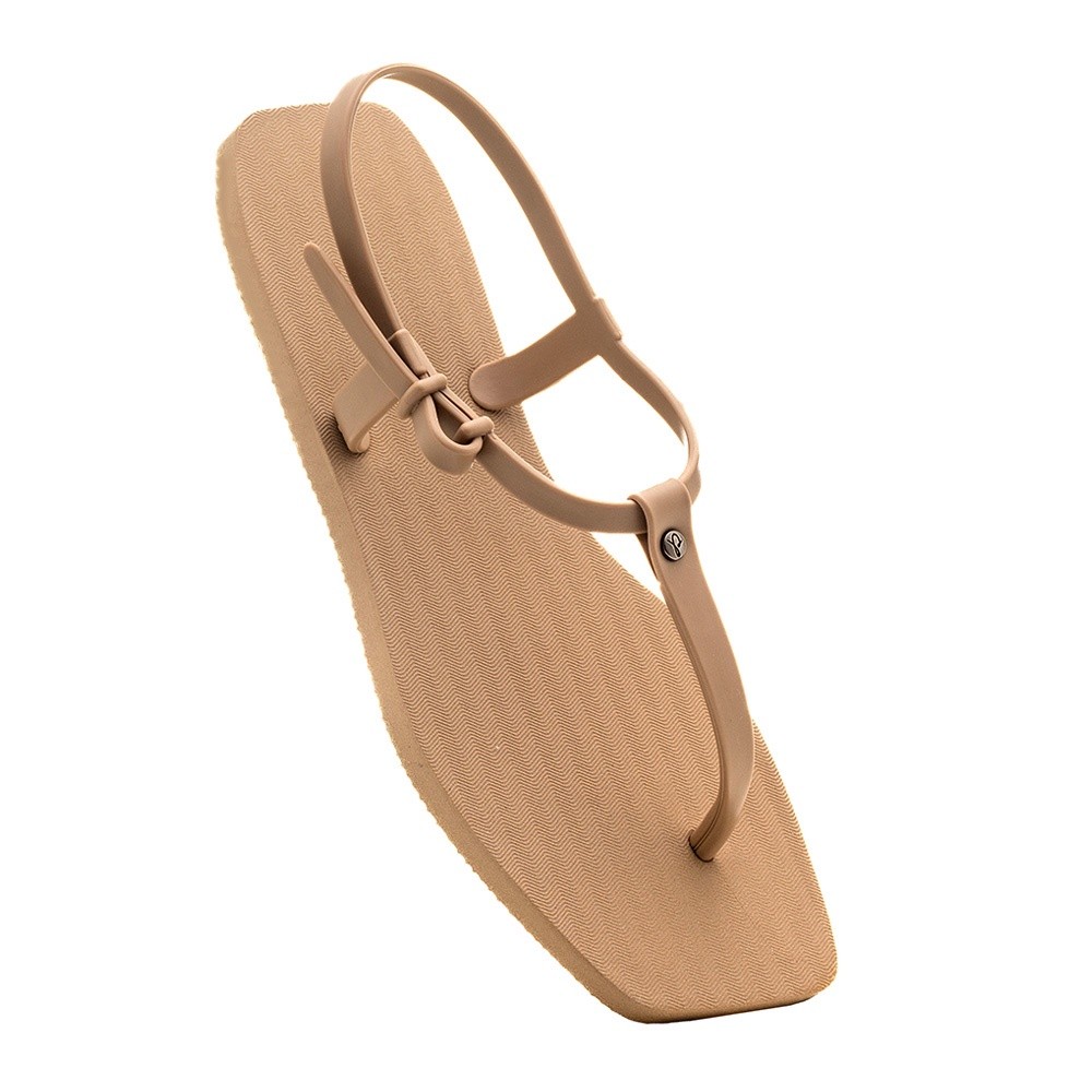Chinelo Feminino Sparta Rasteirinha Confortável com Fechamento no Calcanhar Off White Preto