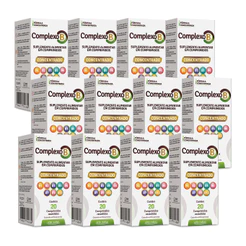Kit 12 und Complexo B Concentrado 20 Cpr