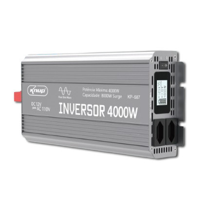 Inversor de Energia 4000W 12v 110V AC 60Hz Senoidal KP587