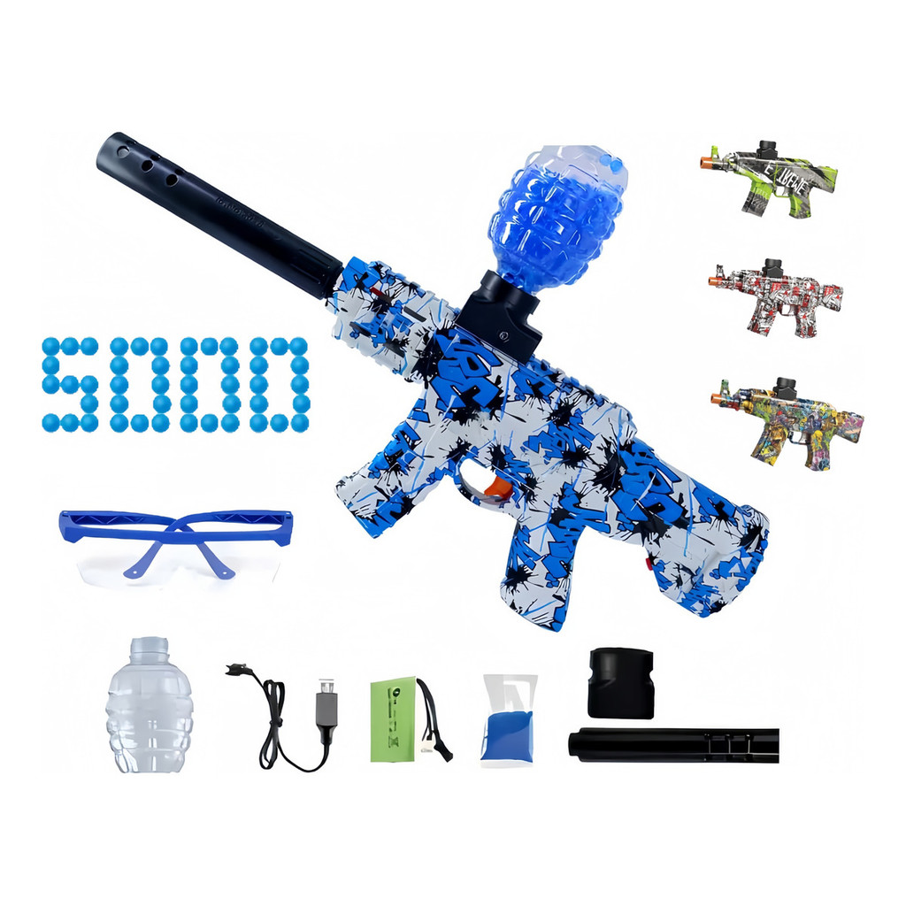 Arminha De Bolinhas De Gel Elétrica Ak47/m416 cor aleatória 2025 em Oferta na Shopee