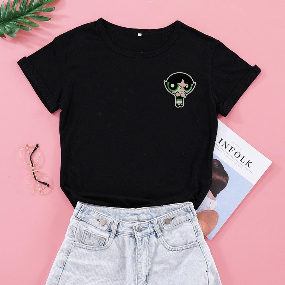 Camiseta Camisa Feminina Meninas Super Poderosas Docinho Lindinha Florzinho