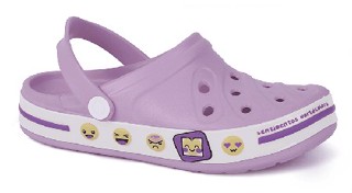 Babuche Infantil Feminino Worldcolors Soft - Lilas em Oferta na Shopee