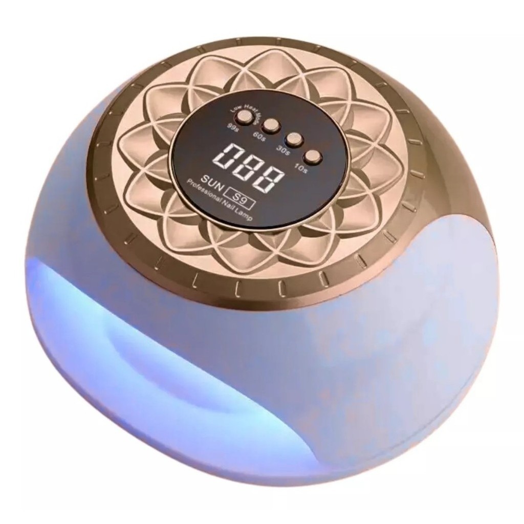 Cabine S9 Bivolt com 57 Leds e 268w para secar Unhas Acrigel LED/UV Bivolt
