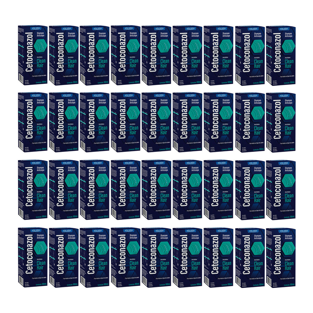 Kit 36 und Shampoo Anticaspa Clean Hair 100 ml Arte Nativa em Oferta na Shopee