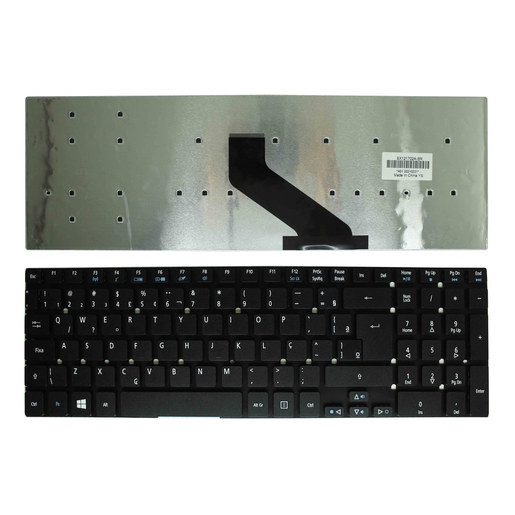 TECLADO ACER E1-572/E1-510/V3-571/E1-530/ES1-512/V3-772G/E5-511/E1-532/TS44/E1-522/ES1-531 INT.