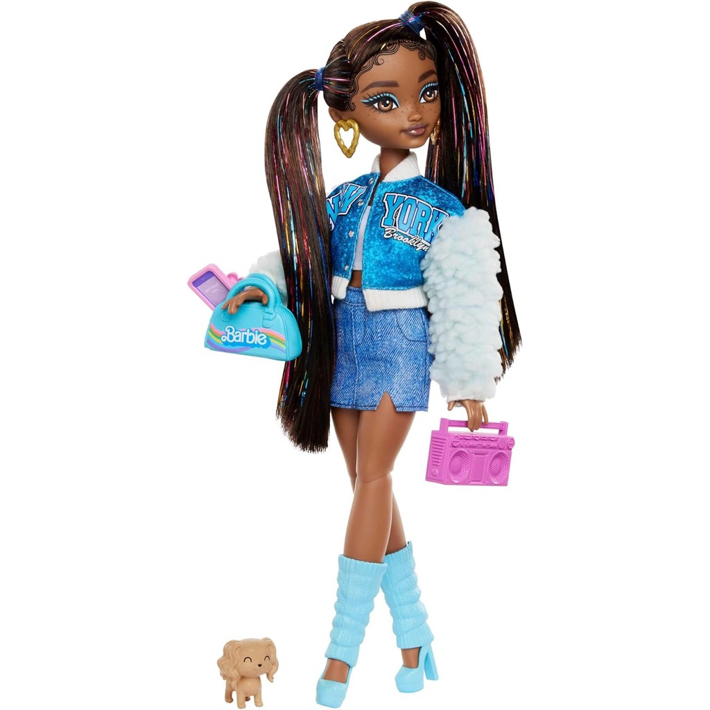 Boneca Barbie Dream Besties Brooklyn Negra Acessorios Mattel
