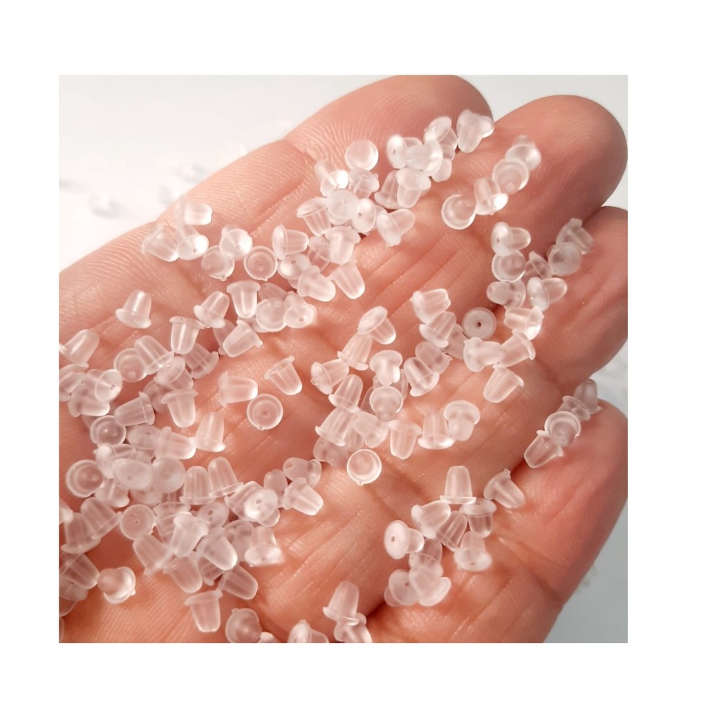 Tarracha Modelo Silicone Para Brincos 60 Peças
