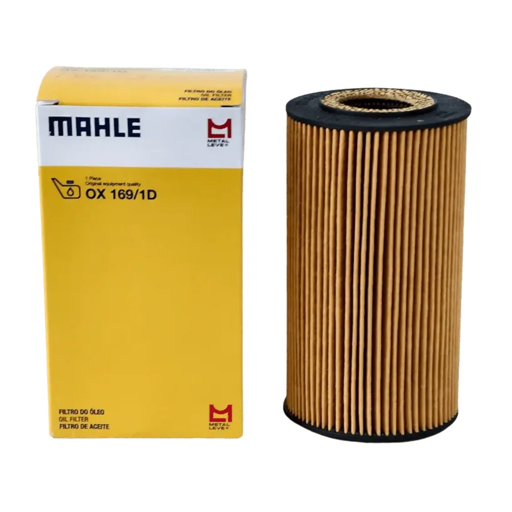 Filtro de Óleo Lubrificante do Motor Ford Ranger 3.0 2006/2012 Troller 3.0 2006/2012 Mahle Ox169/1D
