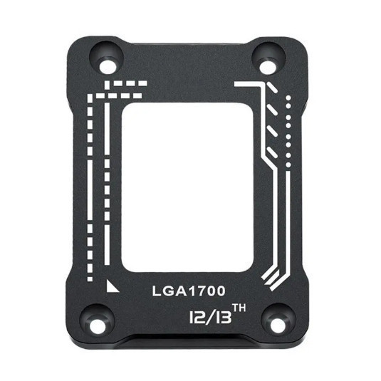 Frame Moldura Contato Lga1700 Intel 13 12 14 Gen CPU Bending