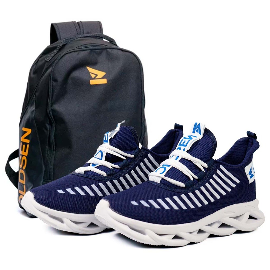 Tenis Masculino Feminino Casual Para Academia Caminhada Confortável Leve + Michila Escolar Dia a Dia