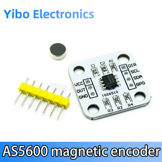 AS5600 Codificador Magnético Módulo Sensor de Medição de Ângulo de Indução Magnética 12bit de Alta Precisão