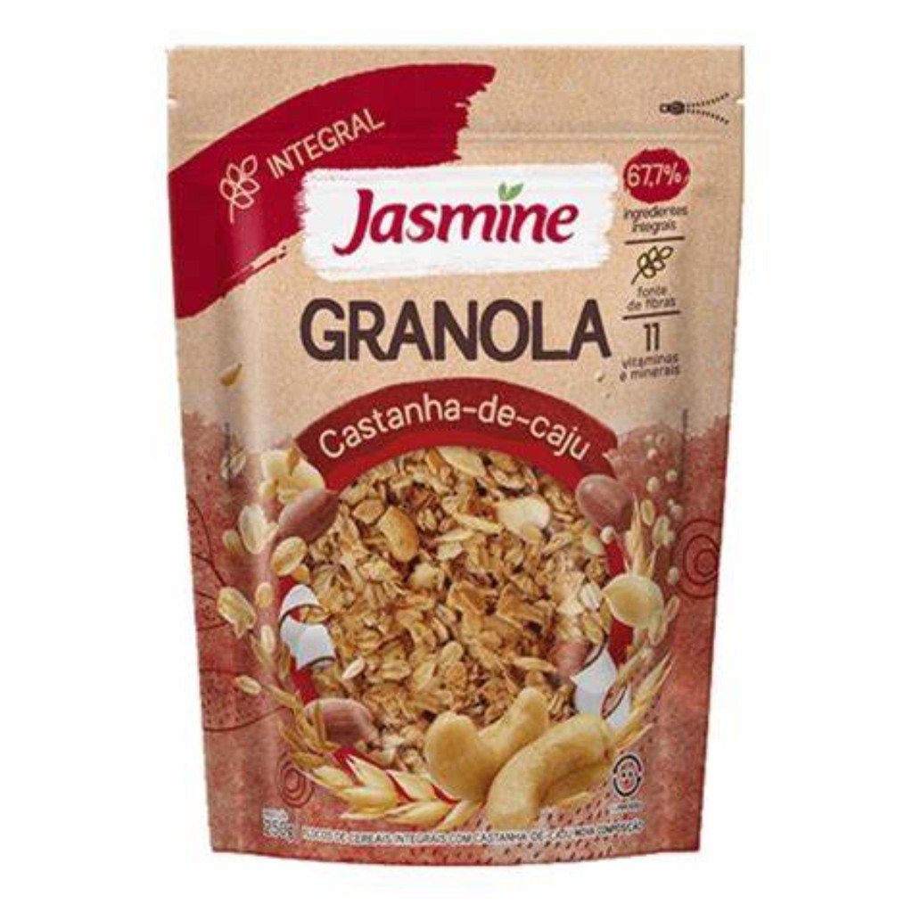 Jasmine Granola Castanha De Caju Integral 1kg