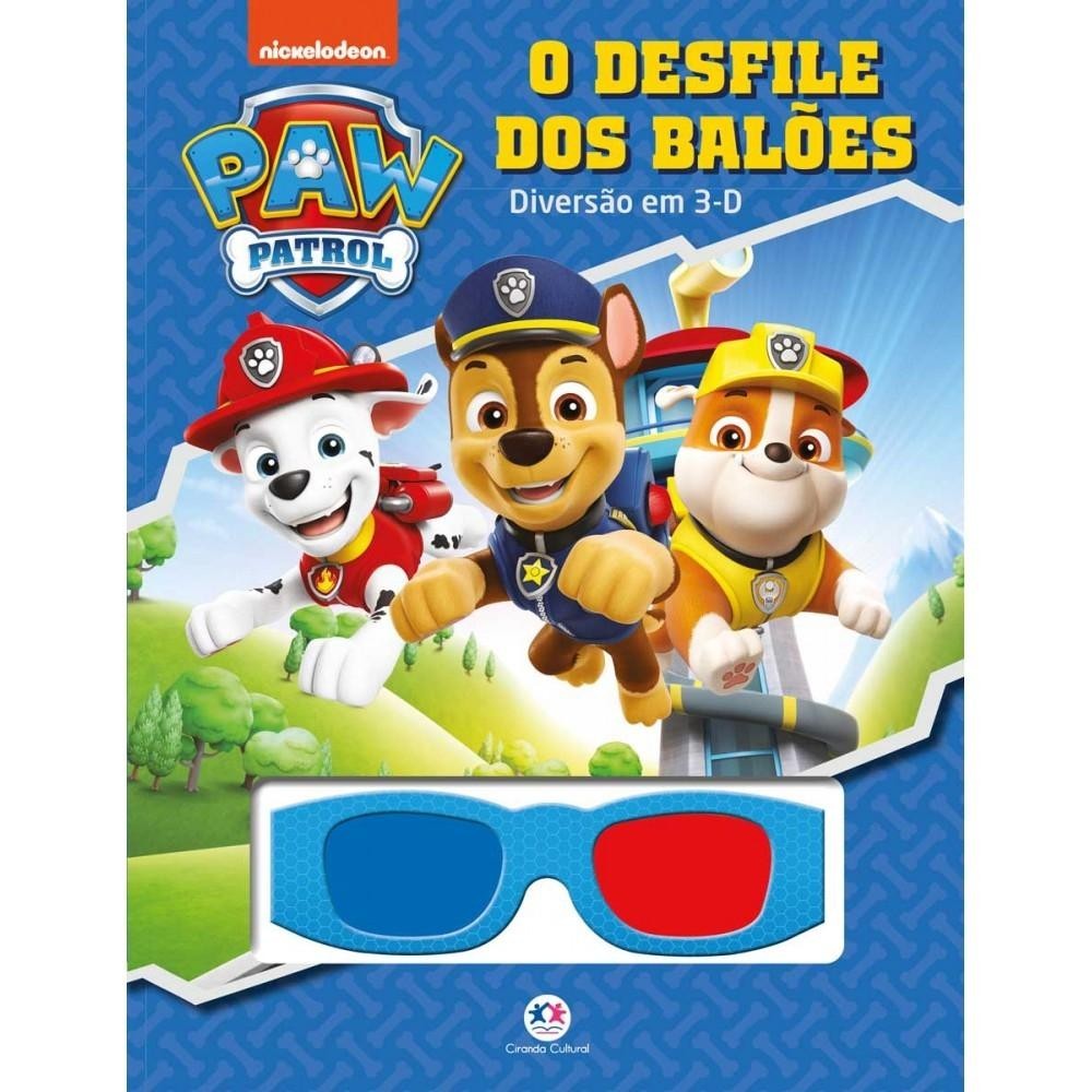 Livro Patrulha Canina - O desfile dos balões em Oferta na Shopee