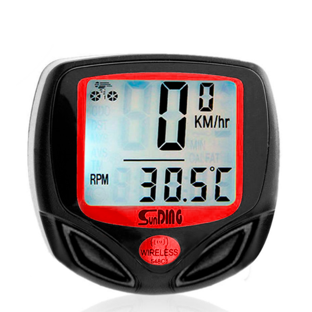 Velocímetro Digital Guidão De Bike Ciclismo Profissional Esporte Odômetro