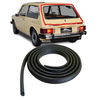 Borracha Vedação Porta Malas Volkswagen Brasilia Chevette Caravan Opala Variant em Oferta na Shopee
