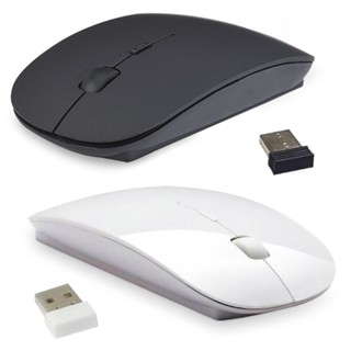Mouse Sem Fio Óptico Ultrafino Slim USB para PC Computador Notebook 2.4 gb 1600 DPI em Oferta na Shopee