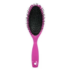 Escova Oval Almofadada De Desembaraçar Pentear Cabelo