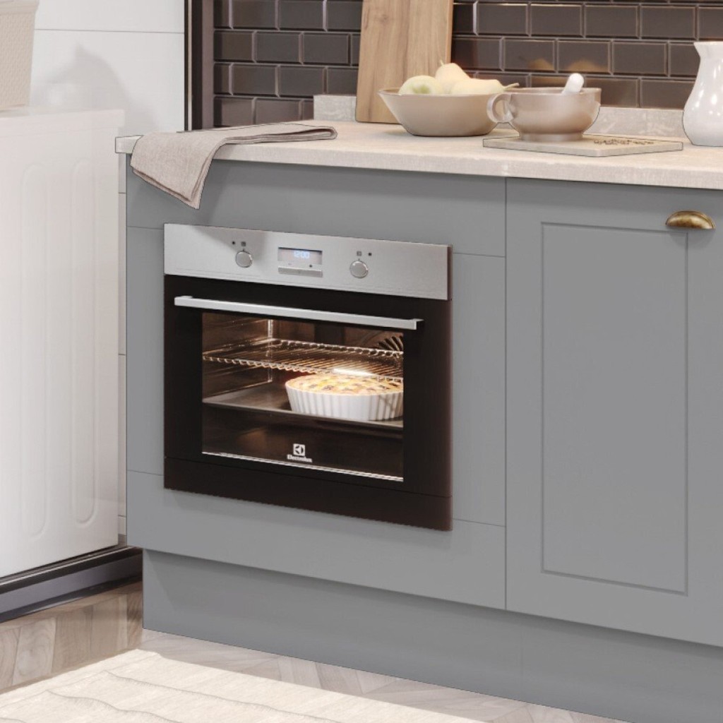 Balcão Forno Embutir com Tampo Emily Espresso Móveis - Home & Living