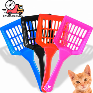 Pazinha Coletora Para Fezes Gato Cachorro Pá Higiênica Bandeja Higiênica Caixa de Areia Gatos em Oferta na Shopee