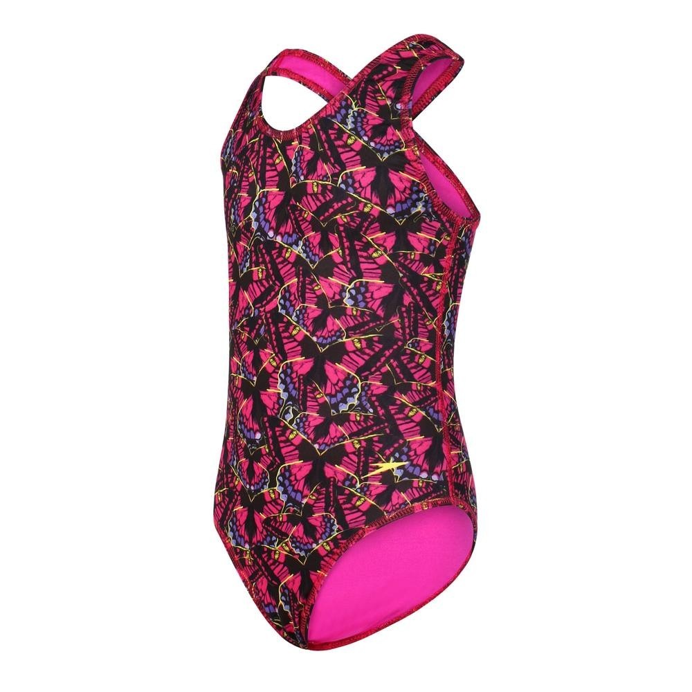 Maiô Infantil Cross Little Papillons Speedo Proteção UV Antiodor - BORBOLETA SHOCK