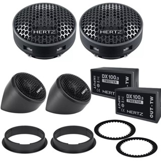 Par Mini Tweeter Hertz DT24.3 80 Watts Rms - 4 Ohms em Oferta na Shopee