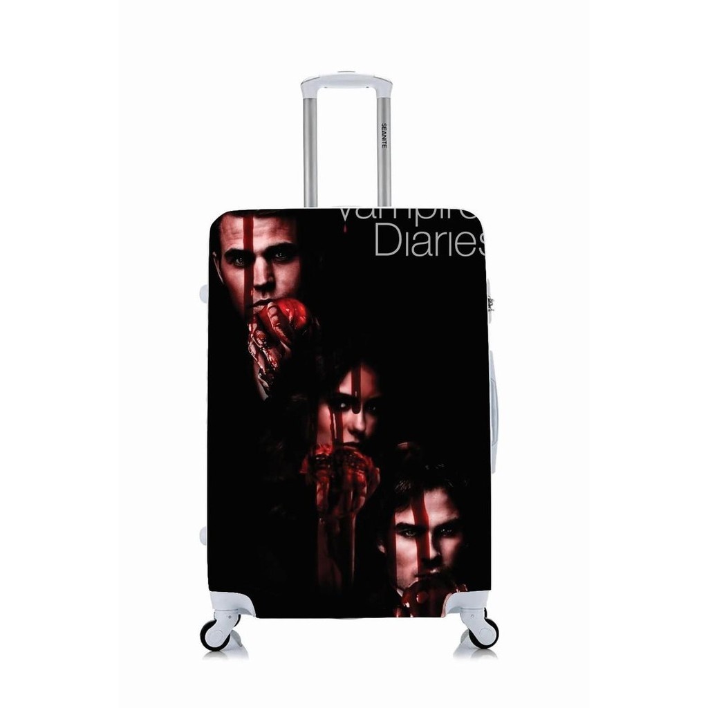 Capa Protetora Para Mala Viagem Personalizada Grande The Vampire Diaries